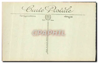 Arras — Katedra — Ruiny po Wielkiej Wojnie — Viadé Paris n° 2673 — Rewers
