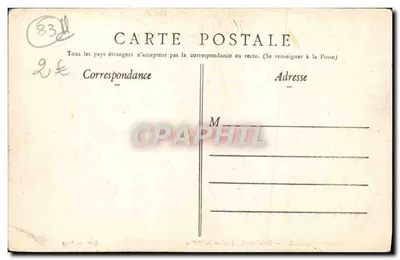 Saint-Raphaël — Palmy w ogrodach Villas — Mme de Suzy — Rewers