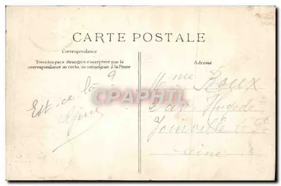 Le Tréport — Les Terrasses — Przyjazd funikularem — Rewers
