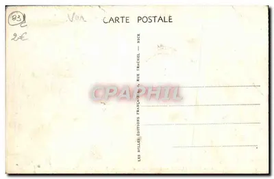 Le Trayas — Bords de mer. Vue sur le Pic d'Aurelle — LL — Rewers