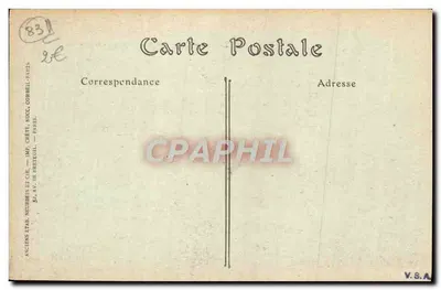 Corniche do Esterel — Le Trayas e a Ponta do Esquillon — Imp. Corbeil, Paris, n° 257 — Verso
