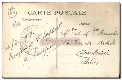 Corniche de l'Estérel — A Praia de Figarette — Côte d'Azur, n°1348 — Verso