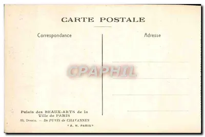 Assuntos nus e vestidos — estudos de desenho — Palácio dos Belos-Artes da Cidade de Paris — Verso