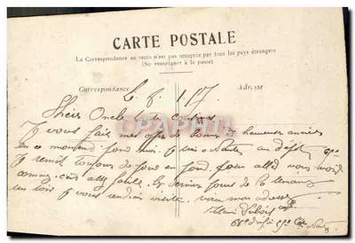 PARIS — La Place de la République. — Monument de la République, éditeur IMPRIMÉ SUR LA CARTE. — Verso