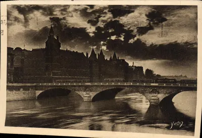 O Ponte do Change em Nice — Edição de Arte YVON, Paris — Série 8