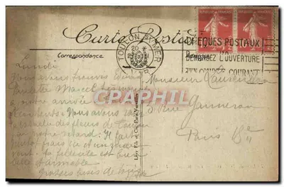 Env. de TOULON — Cap Brun — O Forte — Sklecta — Verso