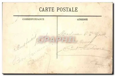 PARIS — O Grande Palácio — LL. — Verso