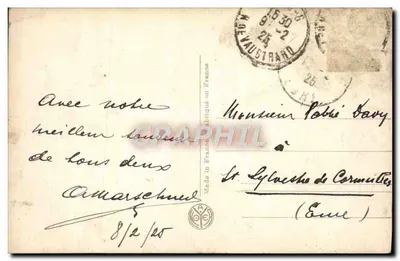 Paris — Igreja da Madeleine — B.N. Paris 121 — Verso