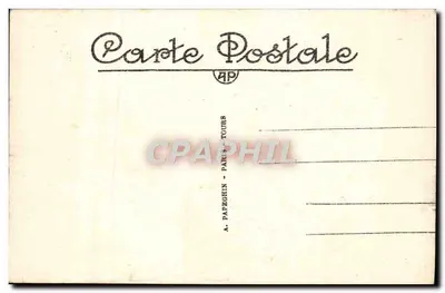 PARIS — El Lago del Bois de Boulogne — A. P. 287 — Reverso
