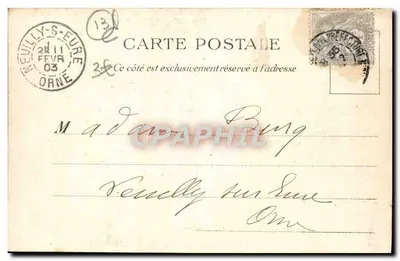 Marseille — Prefektura — 16 — Wydawca nieznany — Rewers