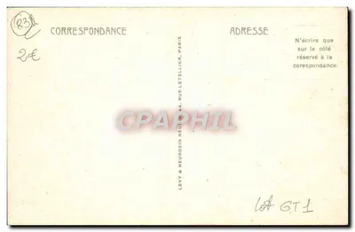 Estérel — Théoule Supérieur — A Ponta da Galera. L.L. — Verso