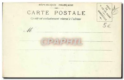 Marsiglia — I Riformati — Ph.A. n°153 — Verso