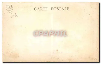 Marseille — Place Castellane — Fontein Cantini en N.-D. van de Garde — Achterkant