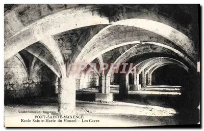 Pont-Sainte-Maxence — Escola Sainte-Marie du Moncel — As Caves — Cliché Gosselin, Beauvais
