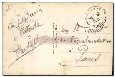 Nice - Spadzista Gairault — wydawca: Edition d'Arbostan et Munier — Rewers