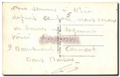 Nice — Ogólny widok z Mont-Boron — Munier, n°227 — Rewers