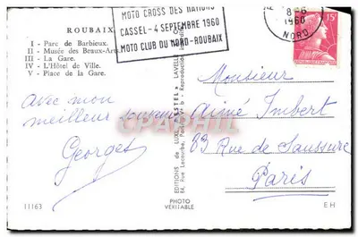 Roubaix — Collage de sites — Éditions de Luxe Lavelle — Rewers