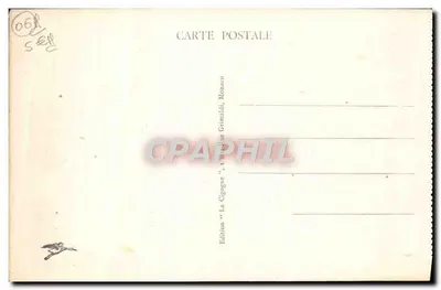 Villefranche-sur-Mer — Ogólny widok — Wydawnictwo «La Cigogne» Grimaldi, Monaco — Rewers