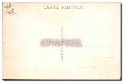 Villefranche — A Baía e a Escadra — Edit. Gilletta n°311 — Verso