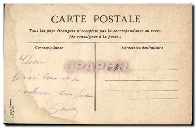 Villefranche-sur-Mer — Le port — éditeur L.Y.2 Cm — Verso