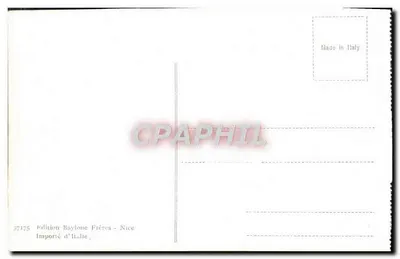 Nice - 209 - Widok z zamku — Wydawnictwo Baylone Frères, Nice — Rewers