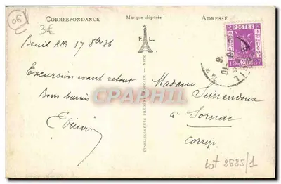 Góry Cians — Okolice BEUIL (A.M.) — Adlia, n° 944 — Rewers