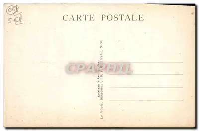Villefranche-sur-Mer — Ogólny widok — Fotografia Munier — Rewers