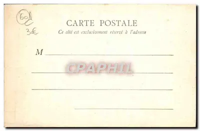 Boudoir da Rainha — Compiègne — B. F. Paris — Verso