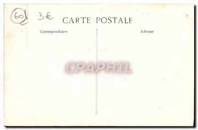Pałac w Compiègne — Główne Wejście — Specjalna Kolekcja — Rewers