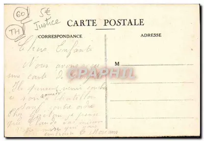 Beauvais — Pałac Sądowy — Cl. Horizons de France — Rewers