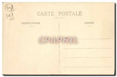Compiègne — Kąt Parku z widokiem na Zamek — E.D. - 35 — Rewers