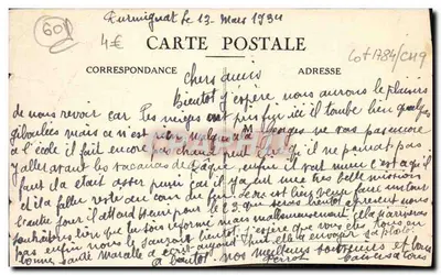 Beauvais — Het Paleis van Justitie — Cl. Horizonten van Frankrijk — Achterkant