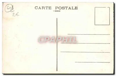 Las Compiègne — Las Armistycja — Pomnik obywatela A.-H. Fléminga, schroniający wagon podpisany pod armistycją przez marszałka Focha, 11 listopada 1918 (Magès, architekt) — Rewers