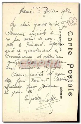Château de Ressons-sur-le-Matz — Environs de Ressons-sur-le-Matz (Oise) — éditeur Frezquin à Ressons — Verso