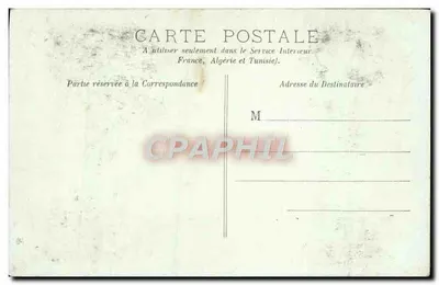 Le Saul du Loup — Cachoeira no cânion — A. Bougault, n°792 — Verso