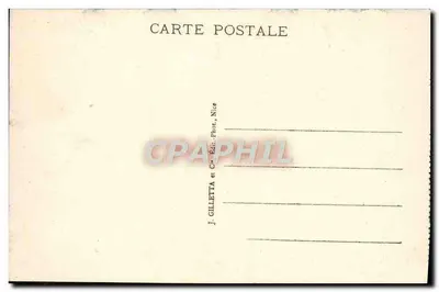 Saint-Jean-Cap-Ferrat — Ogólny widok z Nowej Corniche — Wyd. Gilletta, nr 341 — Rewers
