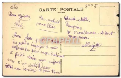 As Gorges de Daluis - Vale de Guillaumes — O Ponte Suspensa do Trams — Editor Reynier, n°49 — Verso