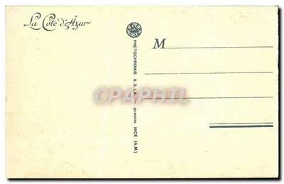 NICE — Promenada Anglijska, Kasyno na Jeťacie i Hotele — Wybrzeże Azury, Fotokromia A.D.L.A. — Rewers