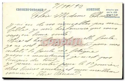 NICE — Quai des États-Unis. Widok z zamku — LL, n° 338 — Rewers