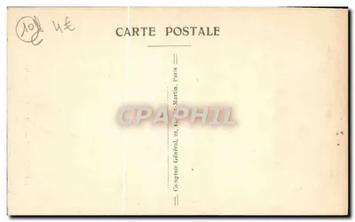Troyes — Jubé Katedry św. Marii Panny — Comptoir Général, Paryż — Rewers