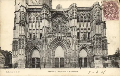 Troyes - Portal Katedry — Zbiór S. B. W. — nr 9-3