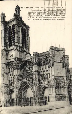 Troyes / Aube — Katedra św. Piotra — Oh. Grandièr (fot. wyd. Troyes-Rapod)