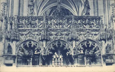 Troyes — Jubé z kościoła św. Marii Magdaleny — nr 270