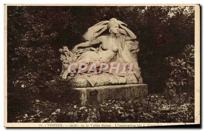 Troyes — Ogród Wyspy Szwajcarskiej — L'Inspiration (de L. Courrèges) — E. Harmigne