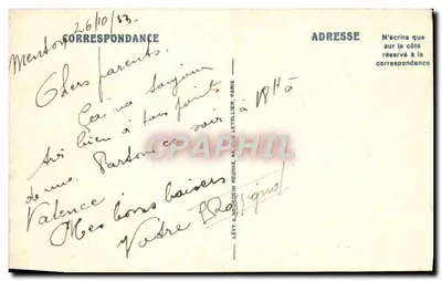 Menton — Stara miasto — LL, n° 115 — Rewers