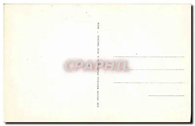 Promenada Anglikańska i Pałac Śródziemnego Morza — Nice — Cap 406 — Wydawca: Les Belles Éditions Françaises — Rewers