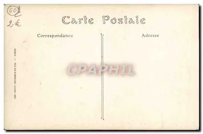 Château de PIERREFONDS — Cour d'Honneur, une Galerie — Verso