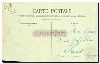 Clermont (Oise) — Vue Générale — Éditeur non identifié — Rewers