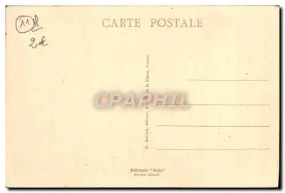 Carcassonne - La Cité - Côté Ouest — SABY, n°16 — Achterkant