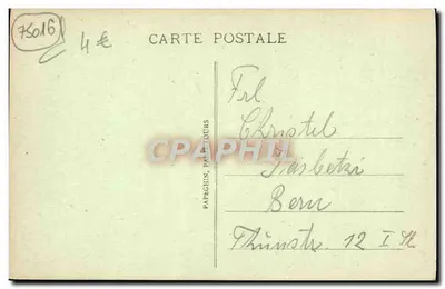Paris - Le Trocadéro et le Pont d'Iéna - A.P. — Verso